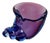 Murano Sommerso Glass Conch Shell Sculpture from Alfredo Barbini, 1970s For Sale