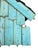 Unique Mid 20th Century Birdhouse in Robin's Egg Blue Shingled Roof For Sale - Image 4 of 12