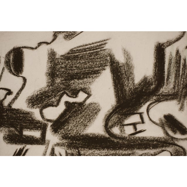 Dynamic abstracted geometric landscape drawing of the East Bay California landscape by Erle Loran (American, 1905-1999),...