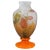 Glass Art Nouveau Cameo Glass Vase with Sweet Pea Decor from Daum Nancy, France, 1910s For Sale - Image 7 of 7