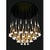 Not Yet Made - Made To Order Gold Meteoriti Di Metallo Pendant Light in Aluminum and Acrylic by Jago For Sale - Image 5 of 10