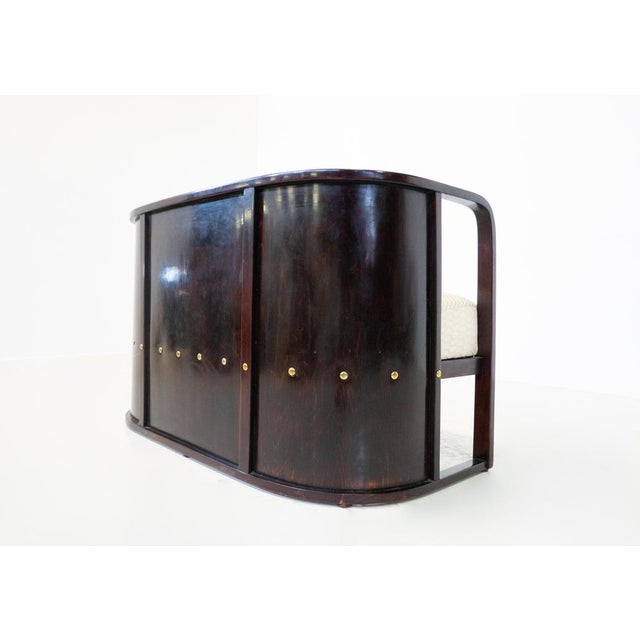 Sofa attributed to Josef Hoffman for J & J Kohn, Vienna, Austria, 1900s For Sale - Image 9 of 10
