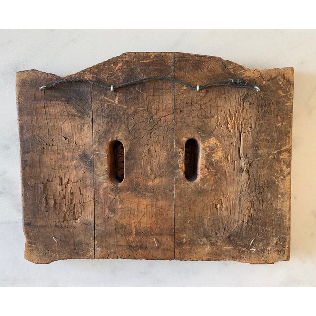 Vintage Sculptural Wood Wall Art For Sale - Image 11 of 14