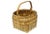 American Late 20th Century Maine Indigenous Swing-Handle Basket For Sale - Image 3 of 7