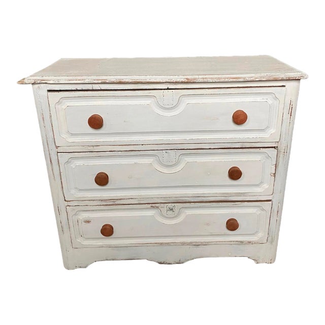 1900s 3 Drawer Cottage Chest For Sale
