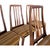 Brown Mid-Century High Back Teak Dining Chairs from Nathan, 1970s, Set of 4 For Sale - Image 8 of 9