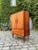 Brown Chest of Drawers with Hinged Doors & Lock, Denmark For Sale - Image 8 of 11