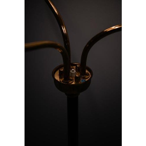Floor Lamp in Brass and Lacquer from Josef Frank, 1950s For Sale - Image 9 of 10