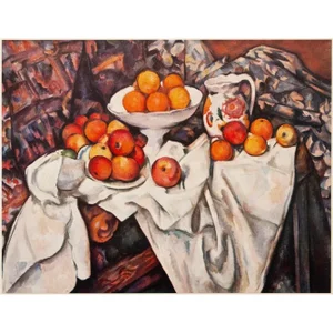 1950s Paul Cezanne "Still Life With Apples and Oranges" First Edition Photogravure