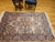 Vintage Persian Kerman Lavar Rug, Hand-Knotted Wool & Silk, Allover Floral Pattern, Ivory & Blue, 4x7 For Sale In Chicago - Image 6 of 17