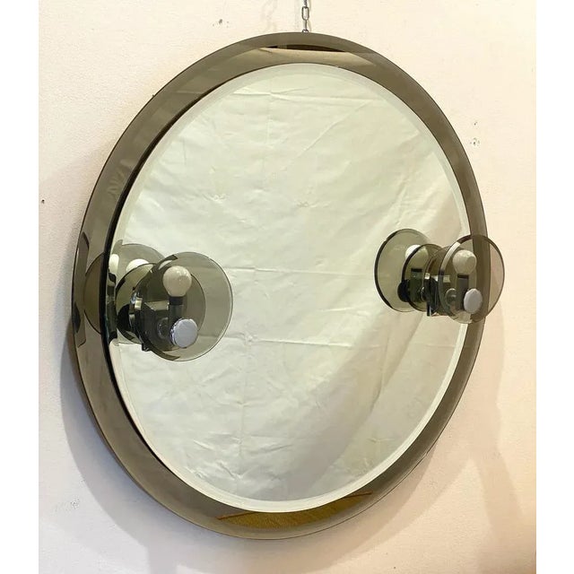 Mid-Century Modern Mid-Century Modern Mirror, 1970s For Sale - Image 3 of 9