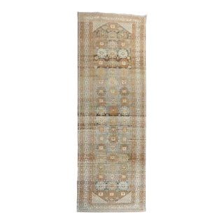 Early 20th Century Rare Corridor Size Decorative Malayer Rug - 5'2" x 18' For Sale