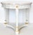 Vintage Neoclassical Round Faux Marble Side Table For Sale - Image 9 of 9