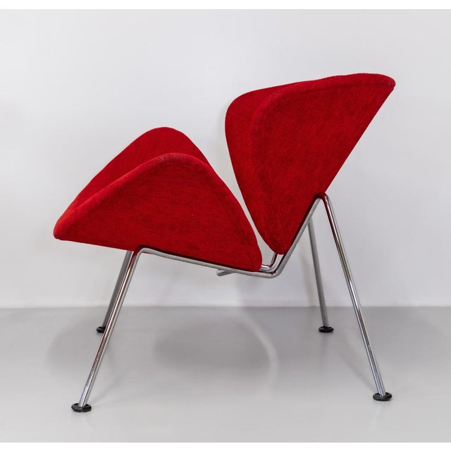 Vintage Orange Slice Chairs by Pierre Paulin for Artifort, 1970s, Set of 2 For Sale - Image 12 of 18