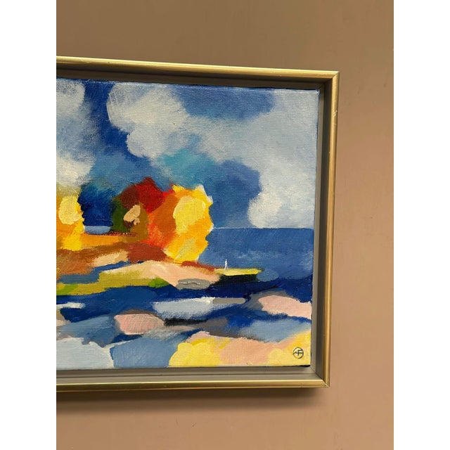 Anita Fröding, The Wandering Poet, 1950s, Oil Painting on Canvas, Framed For Sale - Image 14 of 18