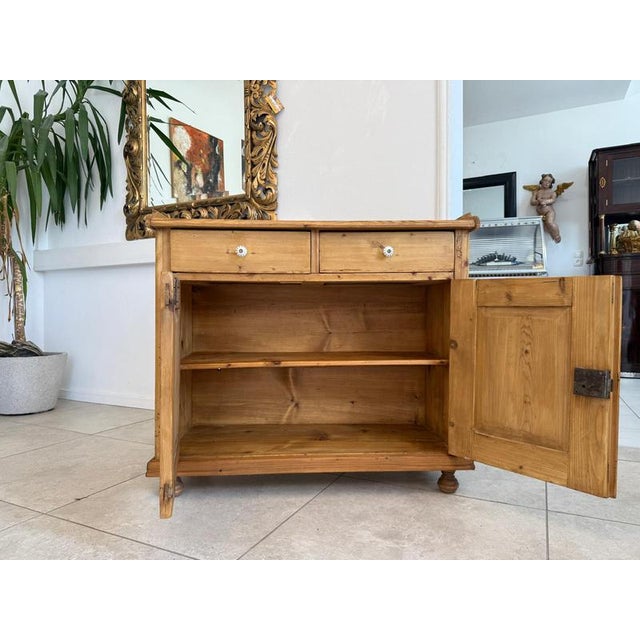 Rustic Shop Apothecary Cabinet For Sale - Image 6 of 14