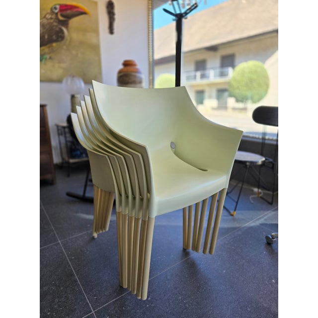 6 DR. NO Armchairs by Philippe Starck for Kartell, 2010, Set of 6 For Sale - Image 10 of 14