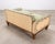 20th C. Art Deco Style Greek Key Velvet and Raffia Settee For Sale - Image 15 of 18