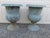 Pair of antique French campagna shaped copper urns, c.1900 A handsome pair of well aged and patinated copper urns that...