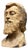 Wooden Carved Head of a Man with a Beard, 1950s For Sale