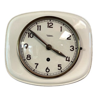Vintage German Wall Clock from Diehl, 1950s For Sale