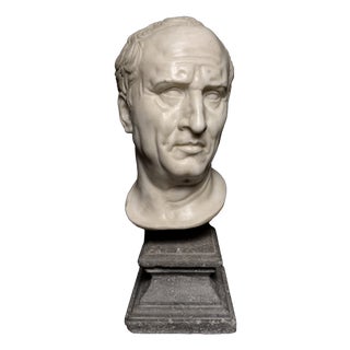 Head of Marcus Tullius Cicero, Late 18th Century, Marble For Sale