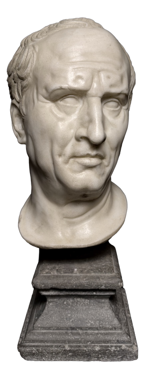 Head of Marcus Tullius Cicero, Late 18th Century, Marble