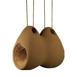 M of the Fertile Crescent Sculptural Object by Caspi Ceramics Nl For Sale