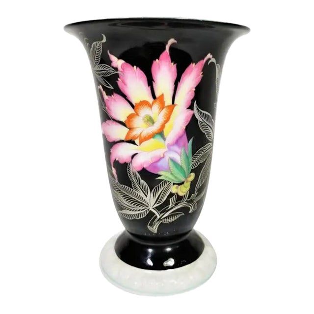 1970s Porcelain Vase Heinrich H & G Selb Made in Germany For Sale