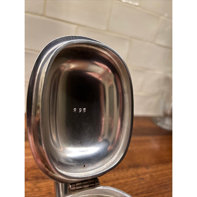 Vintage Reed & Barton Silver Soldered Teapot Marked 295 and 2900 For Sale In Washington DC - Image 6 of 7