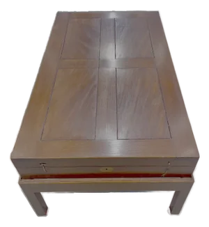 Antique Folding Long Bagatelle Coffee Table