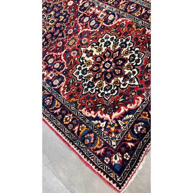 Early 20th Century Bakhtiar Runner - 3′1″ × 14′3″ For Sale - Image 5 of 10
