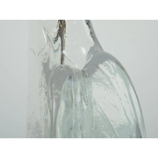 Mid-Century Modern Vintage Glass Vase, 1960s For Sale - Image 3 of 13