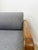 Wood Vintage MCM Single Accent Chair Rounded Wood Arms Mid-Century Lounge For Sale - Image 7 of 9
