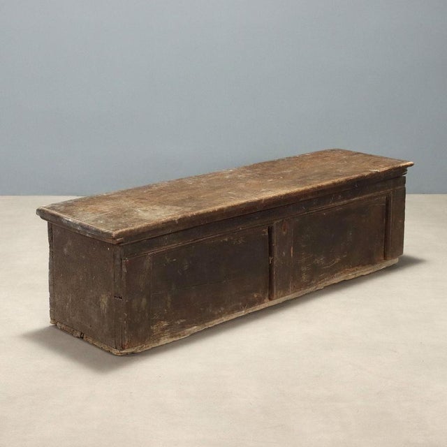 Archaic Walnut Chest For Sale - Image 12 of 12