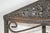This plant stand is made to stand in the corner! A cast iron filigree-style, scrolled top that is welded to wrought iron...