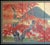 Stunning Japanese printed 4-panel Byobu (folding screen) after the painting "Okurayama Autumn Leaves" by Kakaaki Ito....
