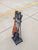 Elevate your hearth with this Vintage 4-Piece Wrought Iron Fireplace Tool Set, an exceptional blend of heavy-duty...