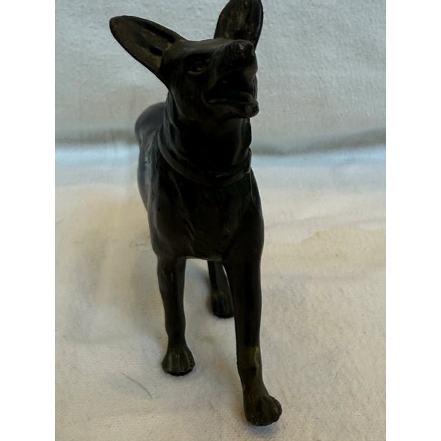 Onyx 1940s Cast Iron Black Dog For Sale - Image 8 of 12