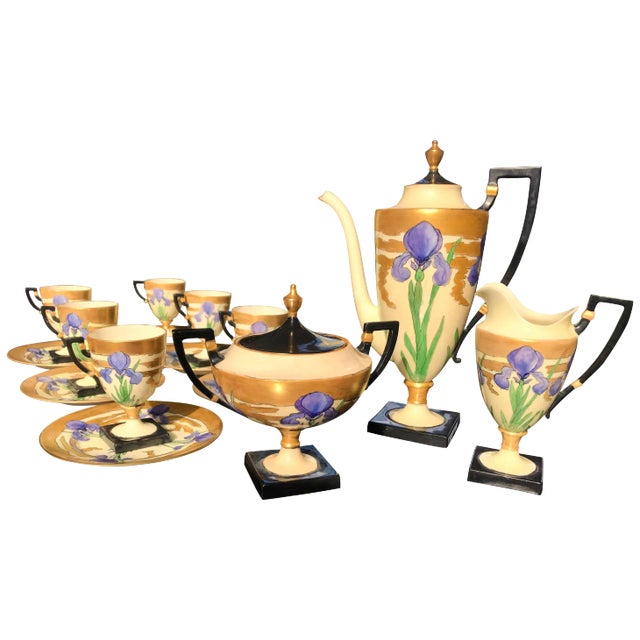 Lenox Belleek Coffee Set For Sale