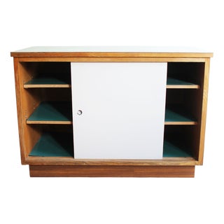 Vintage Cabinet in Beech, 1960s For Sale