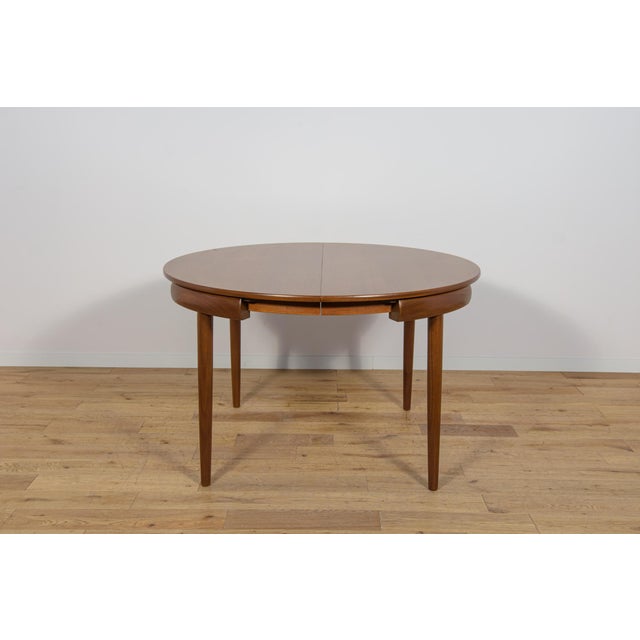 Black Mid-Century Teak Dining Table & Chairs by Hans Olsen for Frem Røjle, Denmark, 1960s, Set of 5 For Sale - Image 8 of 18