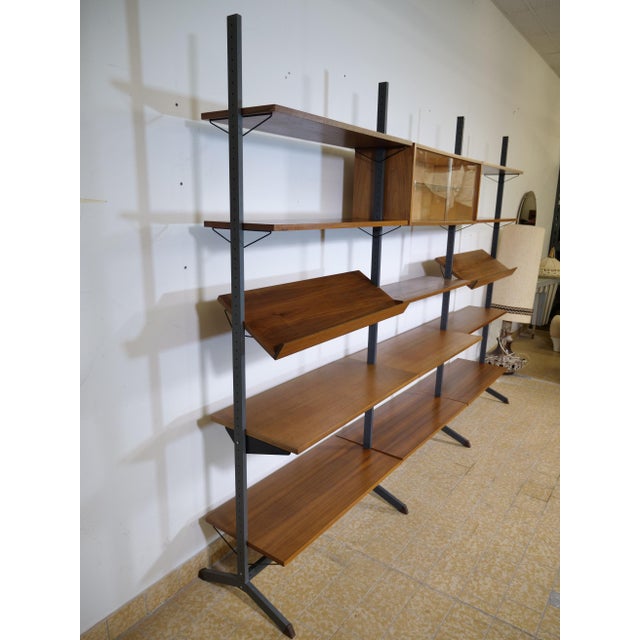 Mid-Century Freestanding Modular Shelving System by Olof Pira, 1960s For Sale - Image 18 of 18