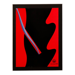 2002 Canadian Exhibition Postcard, "Olympic Flame" From 1976 Canadian Olympic Poster, Vittorio Fiorucci