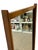 Wood Mid-Century Modern Wall Mirror With Sculpted Wood Frame For Sale - Image 7 of 8