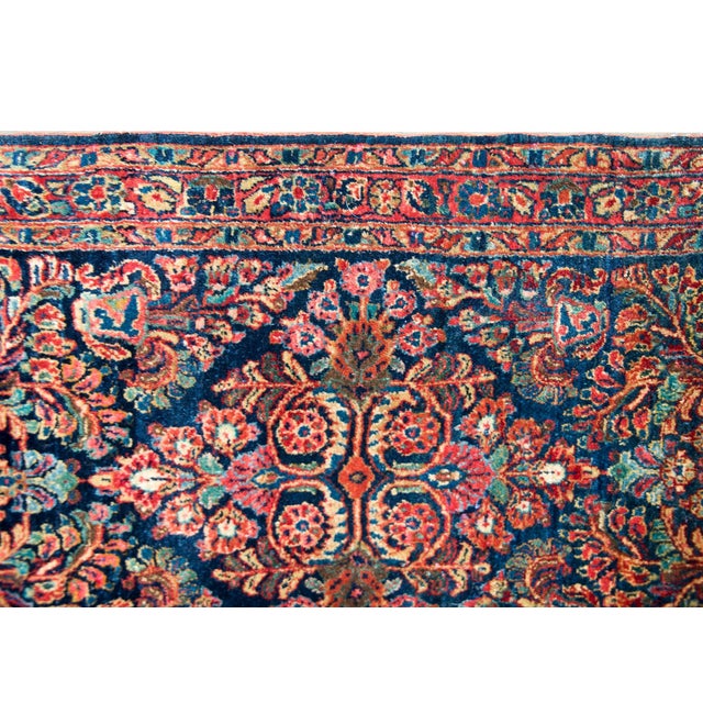 Early 20th Century Early 20th Century Persian Sarouk Rug For Sale - Image 5 of 14
