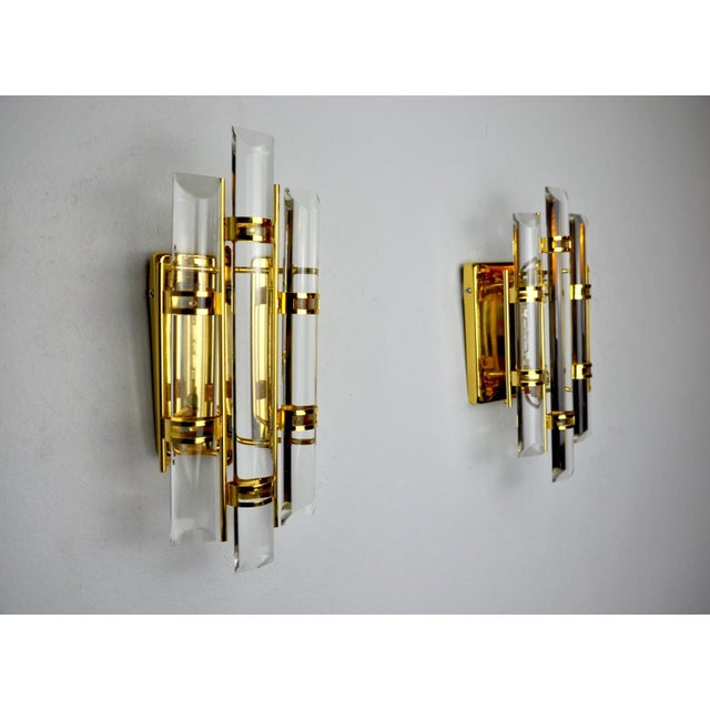 Murano Glass Sconces by Paolo Venini, Italy, 1970s, Set of 2 For Sale - Image 3 of 9