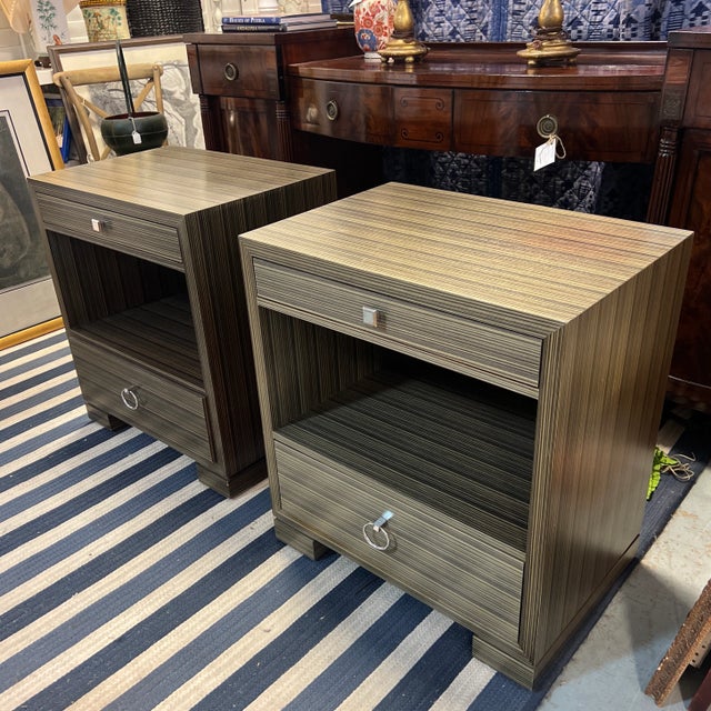 Pair of Bungalow 5 2 Drawer Nightstands | Chairish