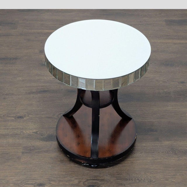 Brand: Z Gallerie. Original Price: $300. Dimensions (in): 22W x 22D x 27H.