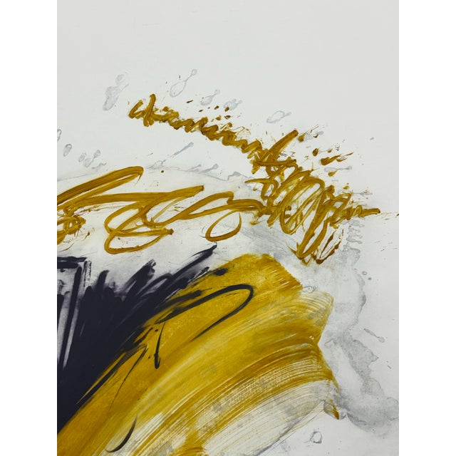 Jill Moser "Spin" Original Acrylic Canvas Painting For Sale - Image 10 of 12